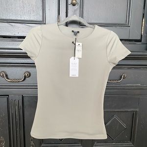 NWT EXPRESS Body Contour Top Gray S